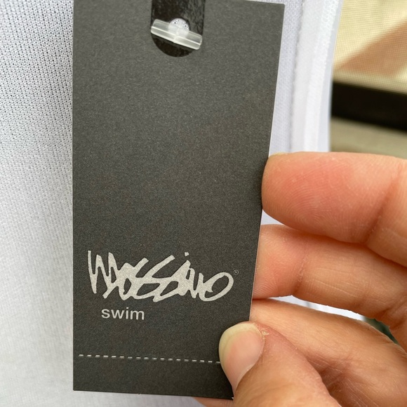 3/$20 Mossimo high neck army olive green bikini top size small - Picture 8 of 12